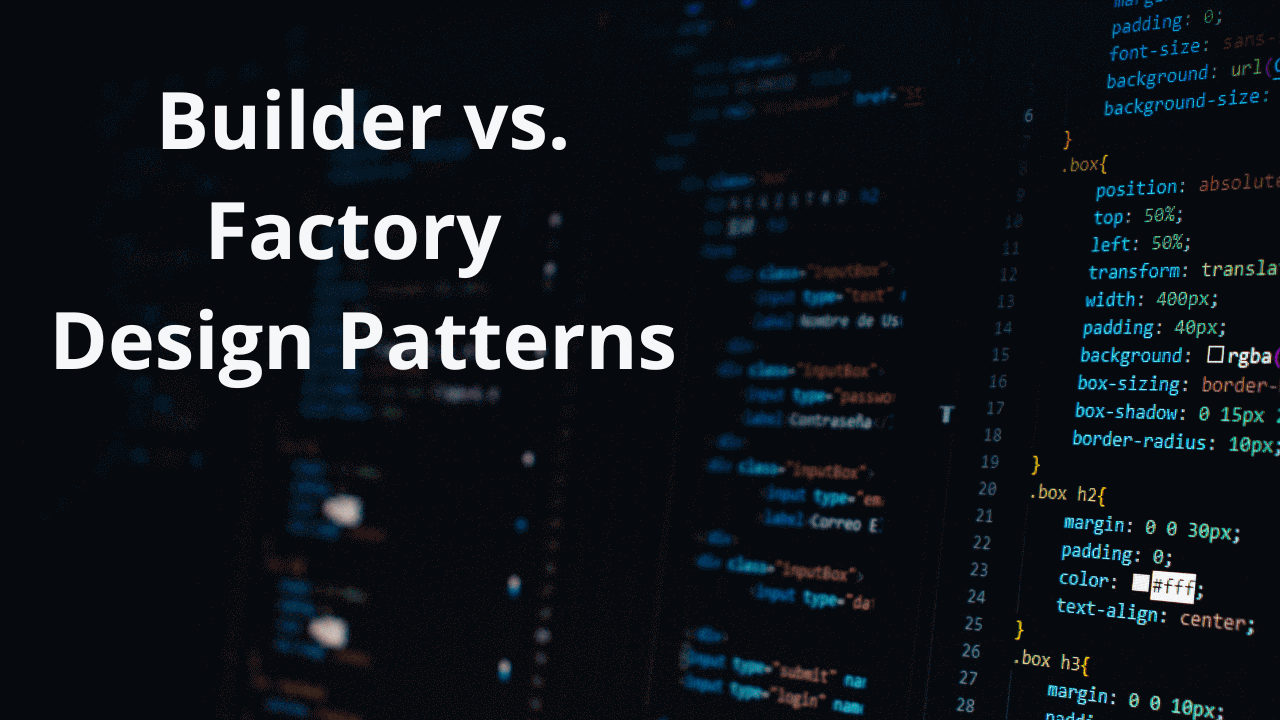 Design patterns in Ruby: Builder and Factory patterns