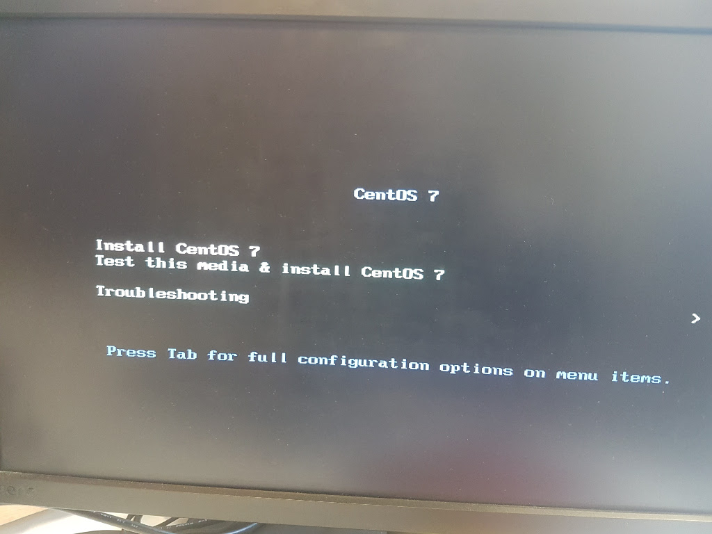 CentOS 7 GRUB