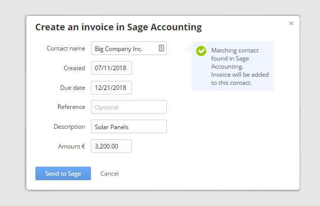 sage integration